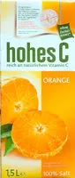 Mängden socker i Hohes C Orange