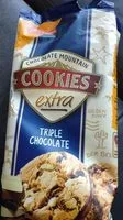 Mängden socker i Cookies extra - Triple Chocolate