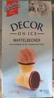 Mängden socker i Decor Waffelbecher