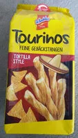 Mängden socker i Tourinos - Feine Gebäckstangen
