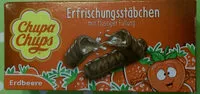 Mängden socker i Erfrischungsstäbchen mit flüssiger Füllung - Erdbeere