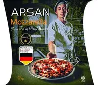 Mängden socker i Arsan Mozzarella