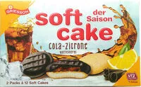 Mängden socker i Soft Cake Cola-Zitrone
