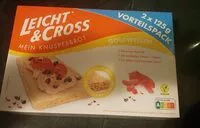 Mängden socker i Knäckebrot Goldweizen