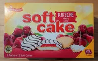 Mängden socker i Griesson Soft Cake Kirsche 24er
