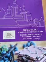 Mängden socker i Burgtafel heidelbeer vanille