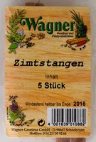 Mängden socker i Zimtstangen