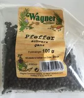 Mängden socker i Pfeffer schwarz ganz