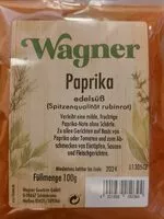 Mängden socker i Paprika edelsüß (Spitzenqualizät rubinrot)