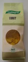 Mängden socker i Poudre de curry aux epices BIO WAGNER