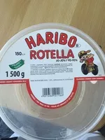 Mängden socker i Rotella haribo
