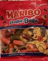 Mängden socker i Balla balla