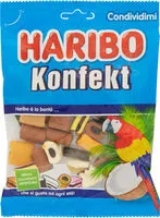 Mängden socker i Konfekt