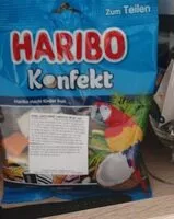 Mängden socker i Haribo Konfekt