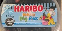 Mängden socker i Kiddies Big Box Lakritz