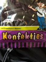 Mängden socker i Haribo Konfekties