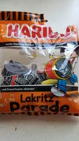 Mängden socker i Haribo Lakritz-parade