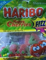 Mängden socker i Happy cherries