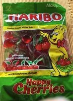 Mängden socker i Happy cherries