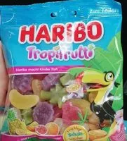 Mängden socker i Tropifrutti