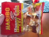 Mängden socker i HARIBO Happy Cola