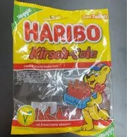 Mängden socker i haribo cola kirsch