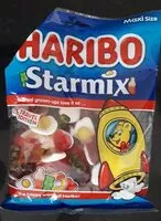 Mängden socker i HARIBO Starmix