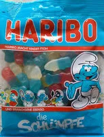 Mängden socker i Haribo Die Schlümpfe
