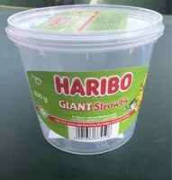 Mängden socker i Haribo giant strawbs