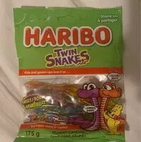 Mängden socker i Haribo Twin Snakes