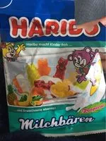 Mängden socker i Haribo Milchbären