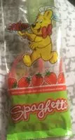Mängden socker i Sour Strawberry Spaghetti Bag