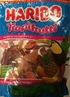 Mängden socker i Haribo tropifrutti