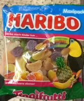 Mängden socker i Tropifrutti