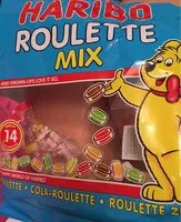 Mängden socker i Haribo Roulette Mix