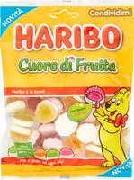 Mängden socker i Cuore di frutta