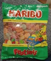 Mängden socker i Haribo Frutinis