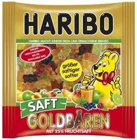Mängden socker i Saft-Goldbären