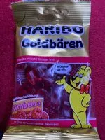 Mängden socker i Haribo Goldbären Himbeere