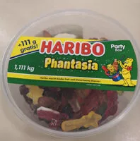 Mängden socker i Phantasia