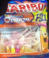 Mängden socker i Happy orange fizz