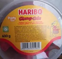 Mängden socker i Haribo cherry-cola
