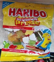 Mängden socker i HARIBO - Die kleinen Preise