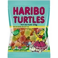 Mängden socker i Haribo Turtles