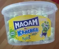 Mängden socker i Maoam Kracher Sour Apfel
