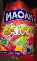 Mängden socker i Stripes Bag