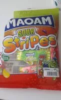 Mängden socker i Sour stripes