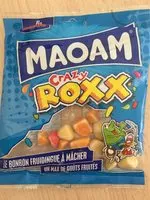 Mängden socker i Maoam Crazy Roxx
