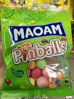 Mängden socker i Pinballs