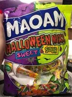Mängden socker i Maomam halloween mixx sweet & sour